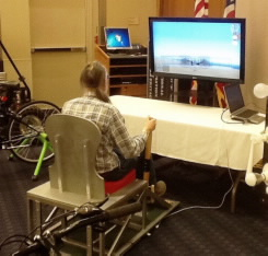 Students Building and Demonstrating the Wright B Flyer Simulator