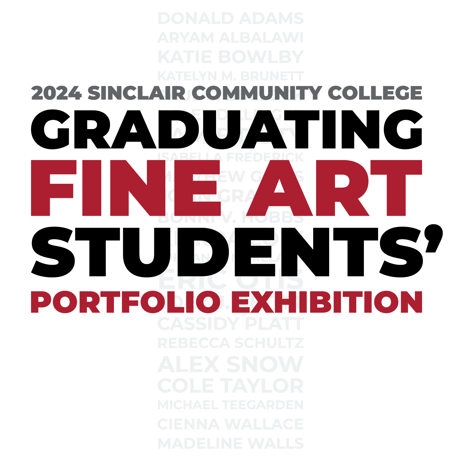 Fine Art Students' Portfolio Exhibition