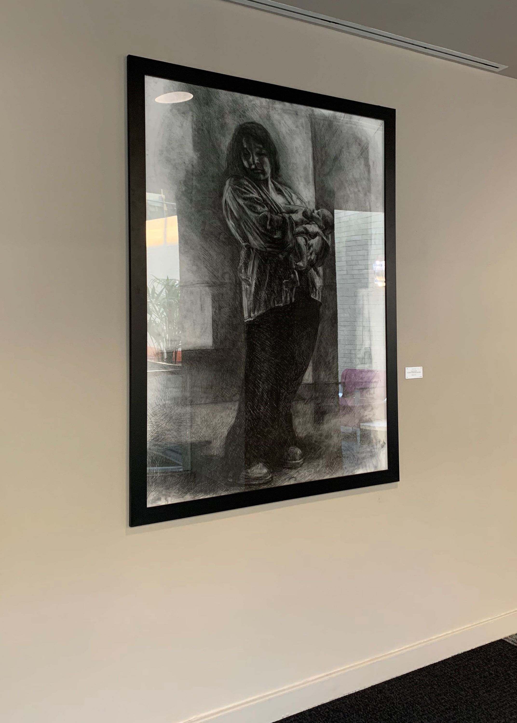 Young Mother, The Artist's Daughter and Grand Son