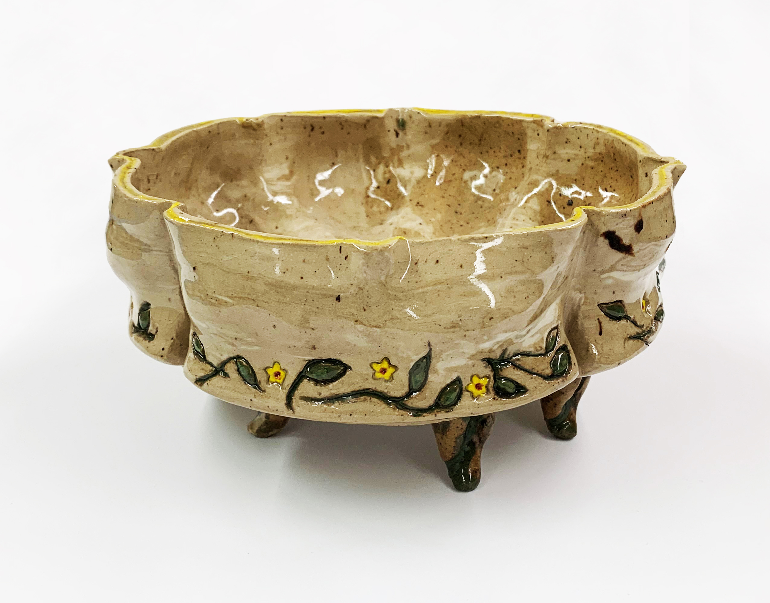 This art piece is named ‘Bowl of Fancy'