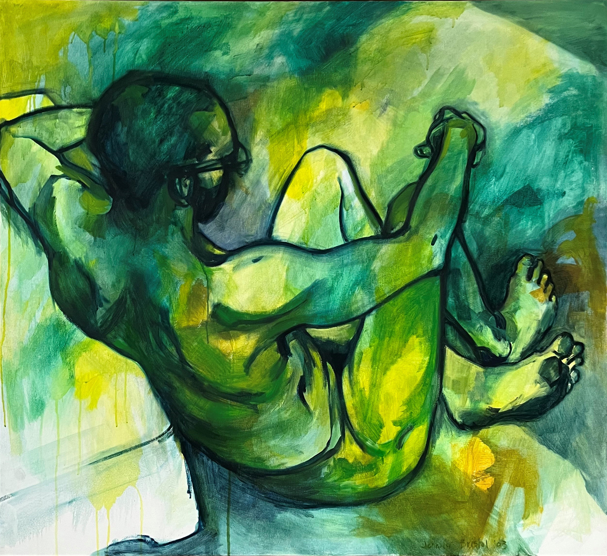 This art piece is named ‘Untitled' by Jennifer Bristol
