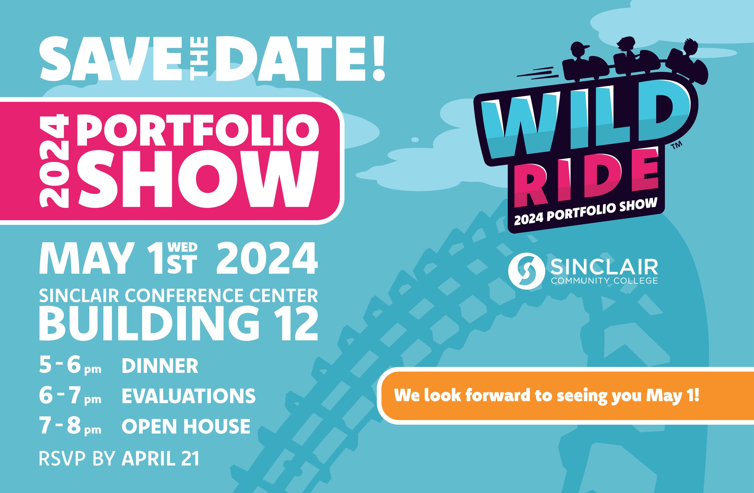 Save the Date for a Wild Ride May 1st