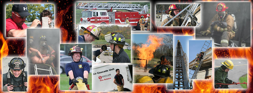Fire Science photo collage