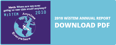 2010 WiSTEM Report Button