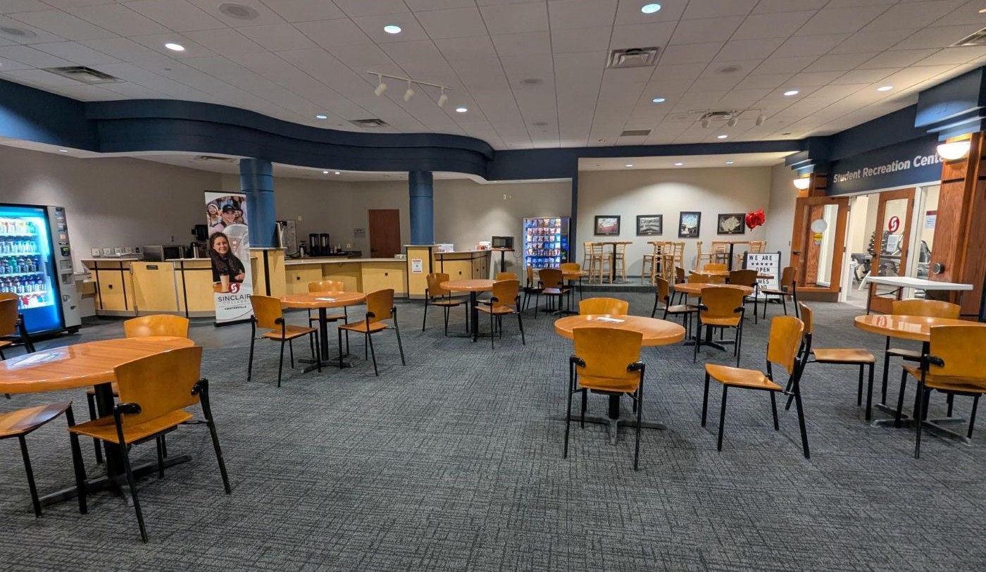 View of the Centerville cafe