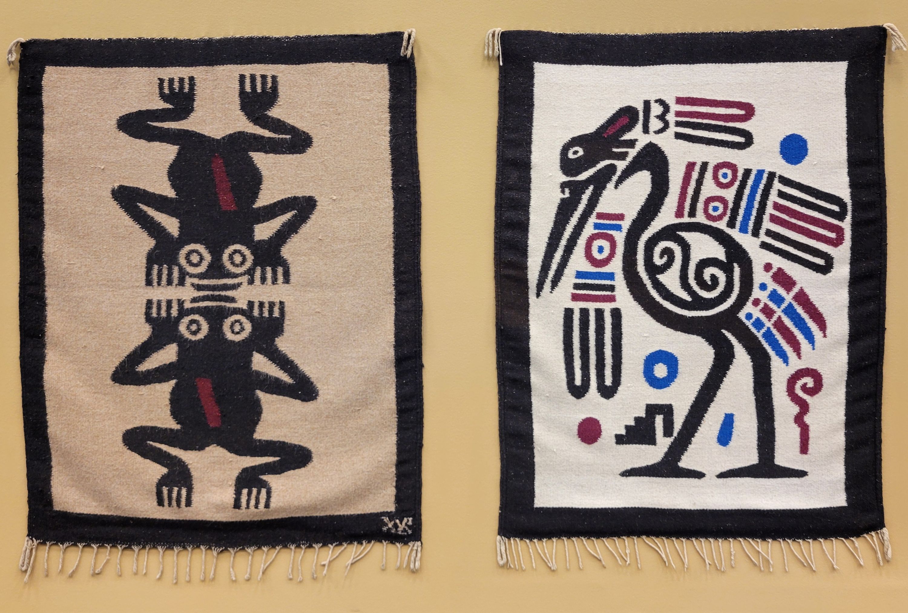 Animal Motif Tapestry