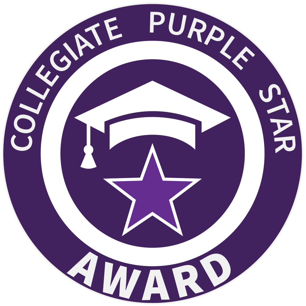 Collegiate Purple Star Recipient