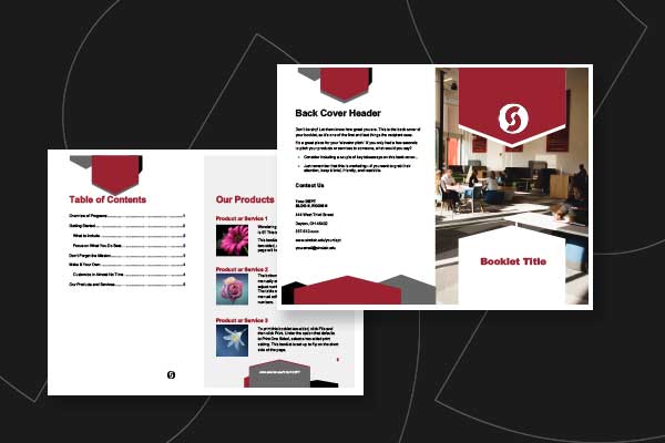 Booklet Template