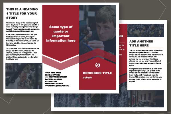 Brochure Template Style 1