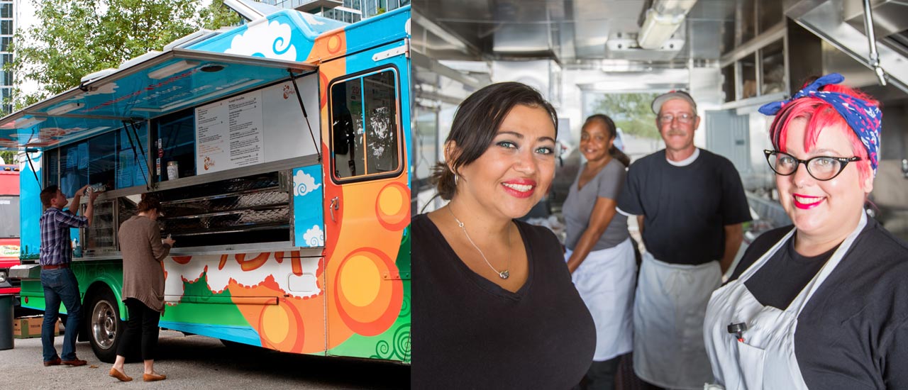 Operate your own food truck or street foods booth!