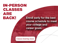 In-Person Classes are Back...Offering select in-person classes at Englewood this Fall for high-demand career field. Classes Starting Soon
