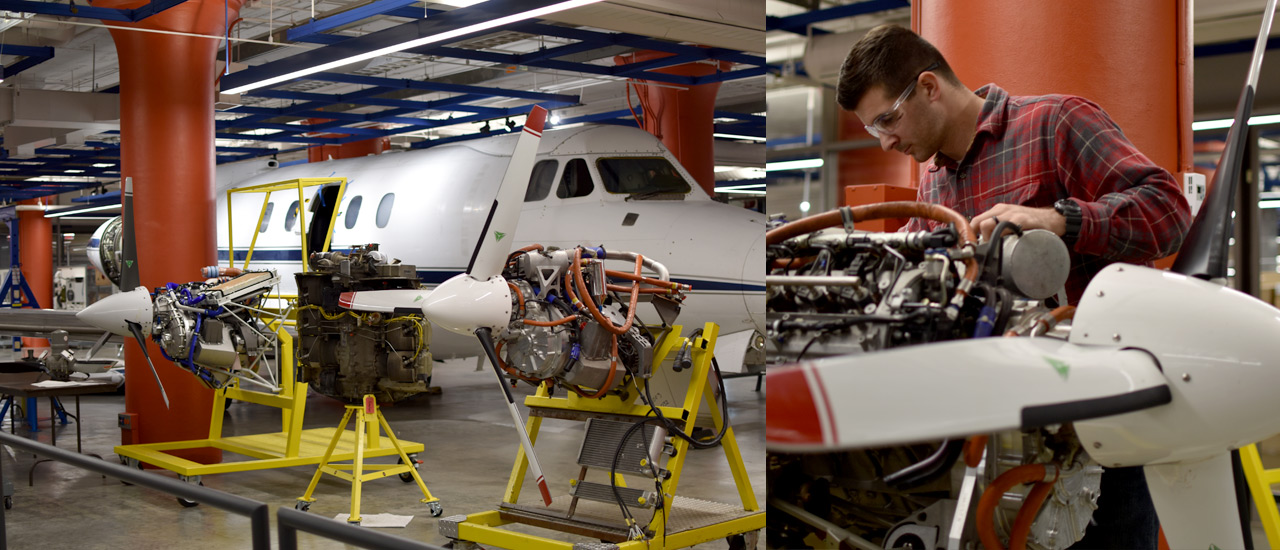 Sinclair's Airframe and Powerplant Maintenance Labs