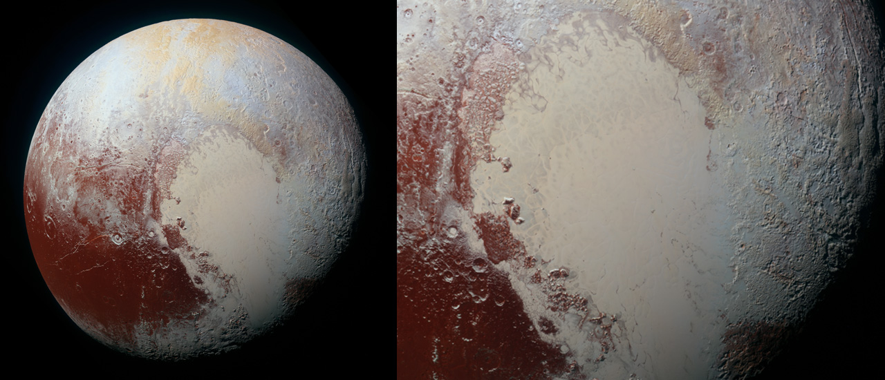 Rich Color Variations on Pluto - NASA